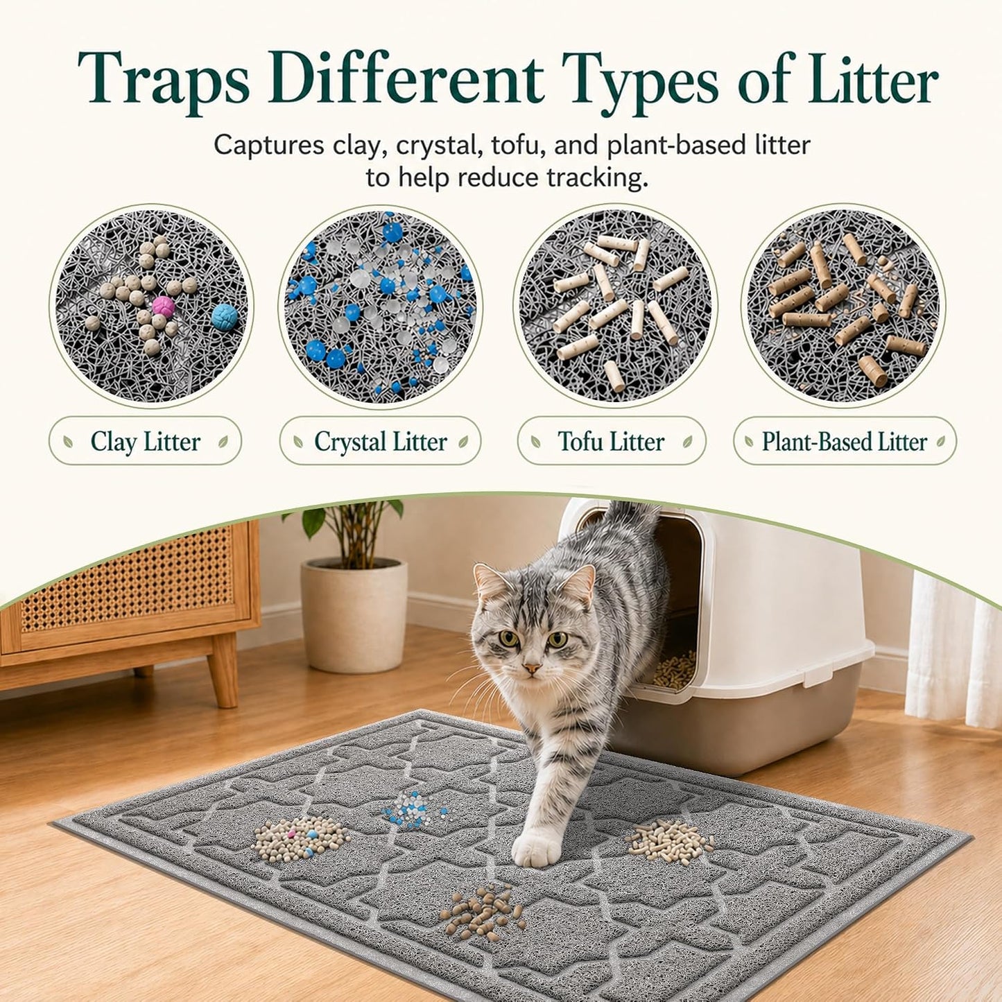 PawTrap Litter Mat
